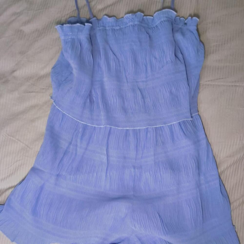 Aidlee blue romper size m